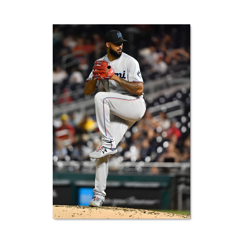 Poster Sandy alcantara – affiche Baseball